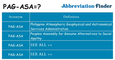 pag asa acronym|About us .